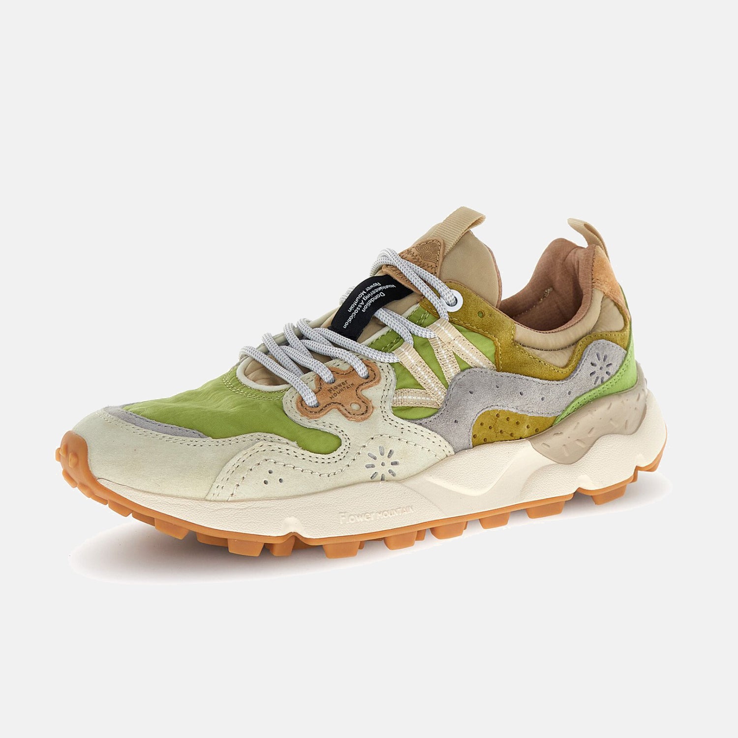 Yamano 3 Uni Nylon/Suede Milk-Light-Green