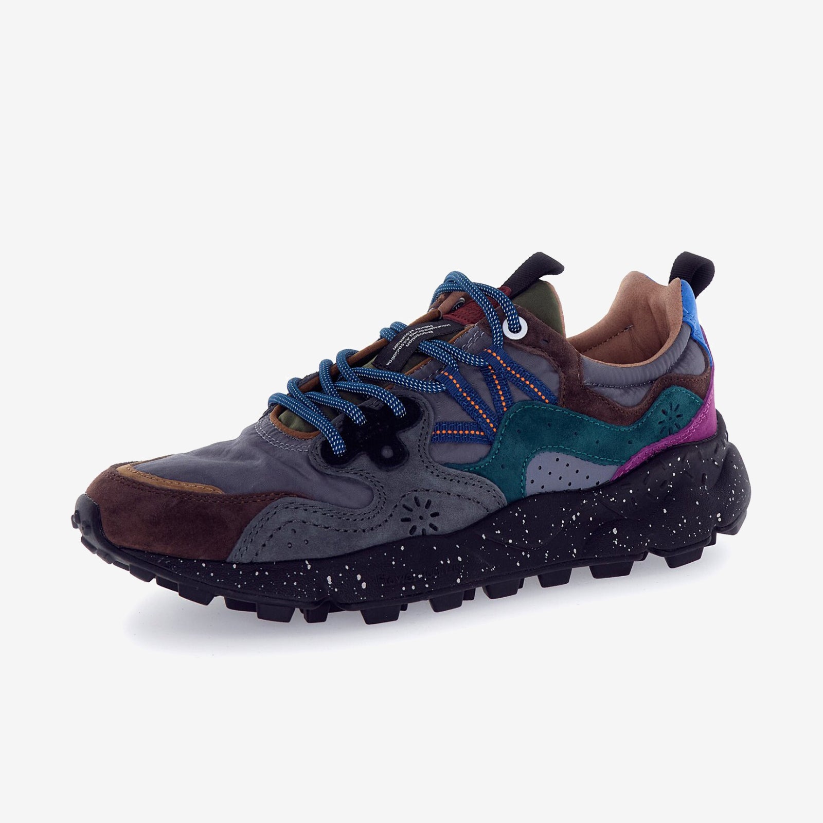 Yamano 3 Unisex Nylon Suede Anthracite Black Dark Grey